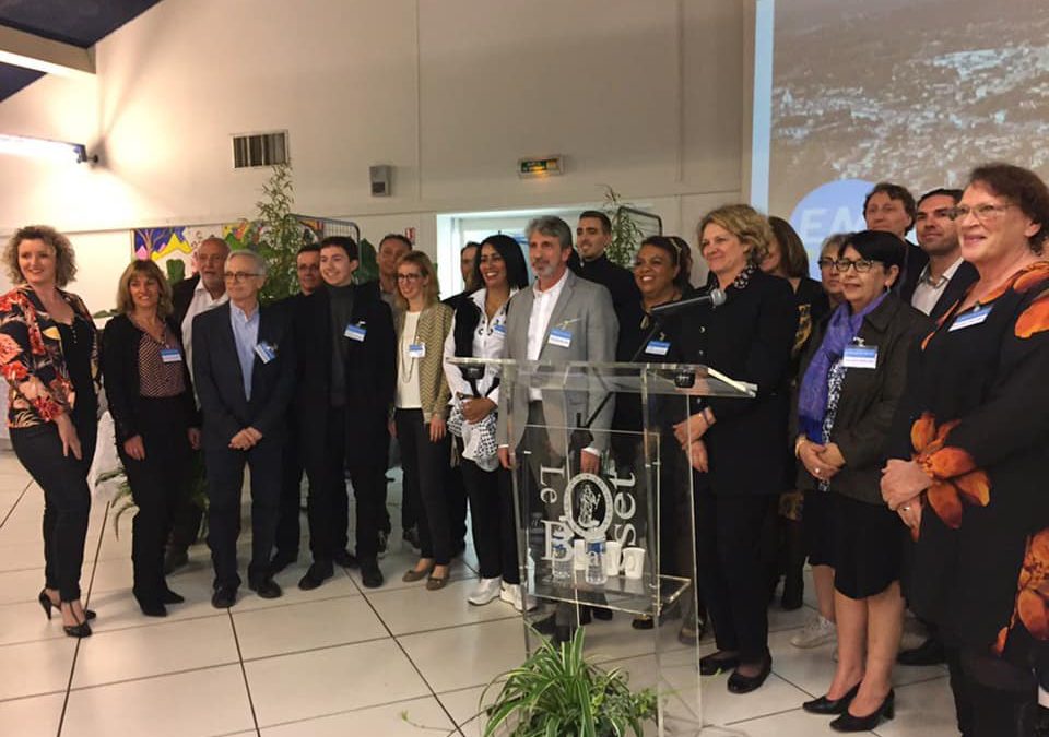 Réunion publique du 13 février . Claude ALIMI soutenu par notre députée Valérie GOMEZ-BASSAC