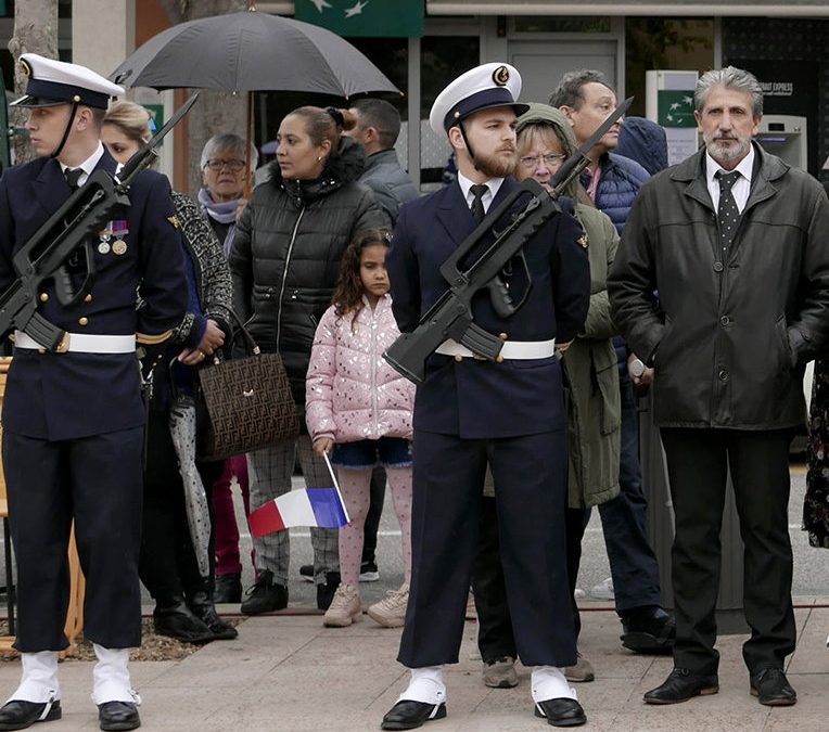 Cérémonie de la commémoration de l&rsquo;armistice du 11 novembre 1918
